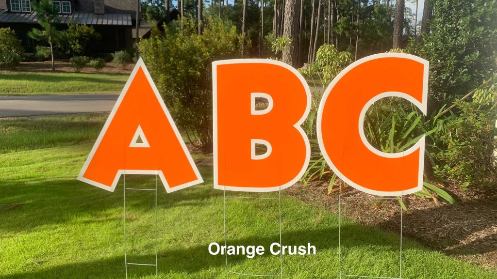 Alphabet Orange